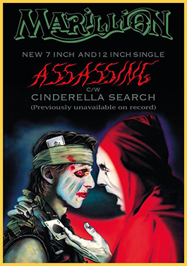 Promotional Poster: Assassing - April 1984 (Reprint 2020) - Artwork by Mark Wilkinson